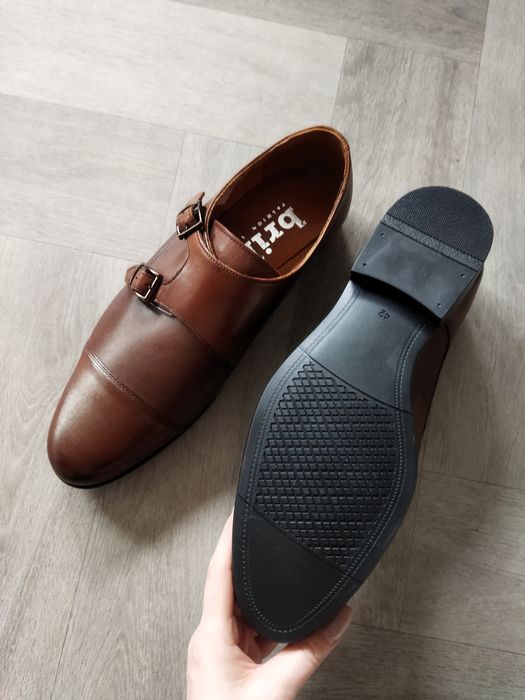 Buty męskie wizytowe monki