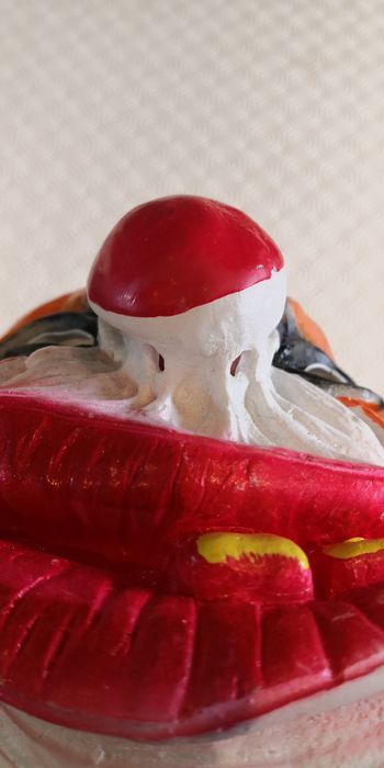 Máscara palhaço Joker + cutelo