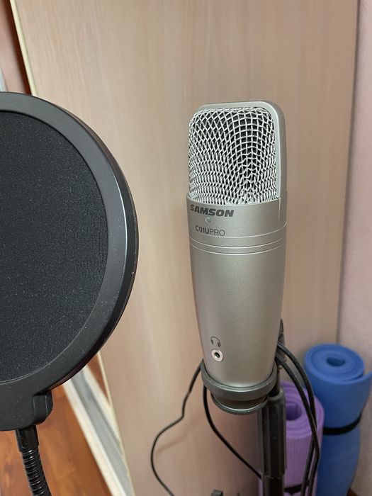 Мікрофон Samson C01U Pro + подарунок (поп фільтр)