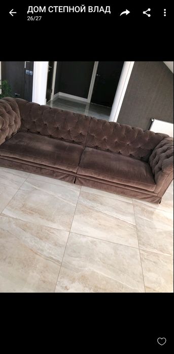 Продам трёхместный диван VALMORI POSH ISLAND