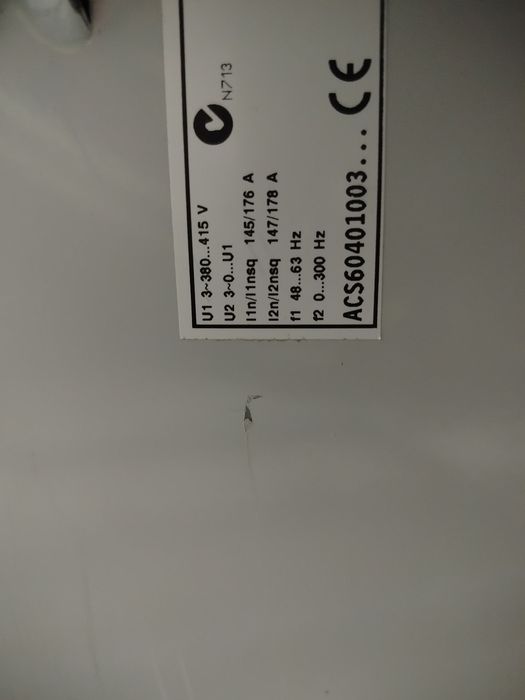 Falownik ABB acs 600 110kw danfoss altivar ig5a lenze Vacon  yas