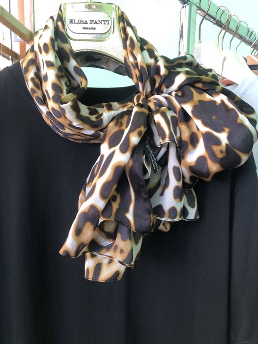 #Шикарный #Шарф-#Палантин #Yves Saint Laurent #Шелк #Италия