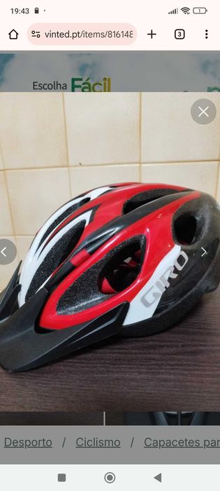 Capacete giro ciclismo btt