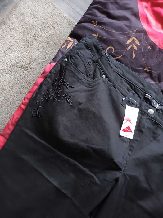 Spodnie damskie rybaczki 56 nowe