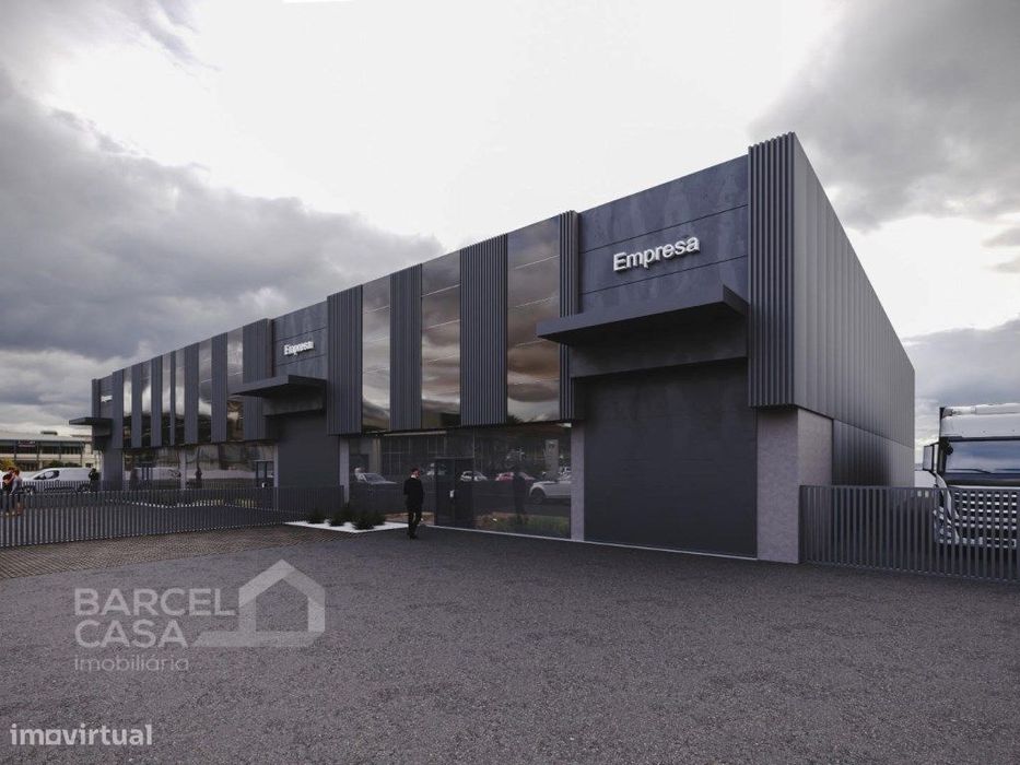 Armazéns em construção em Lijó - Barcelos