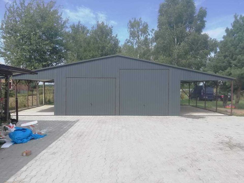 garaż blaszany 10x6, 6x6, 5x6, blaszaki, profil zamknięty