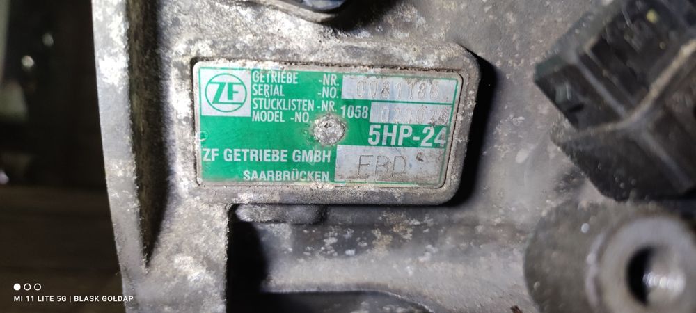 Skrzynia Biegów 5HP-24 FBD Audi S6 4.2 Q 340 ANK Lift Blask Gołdap