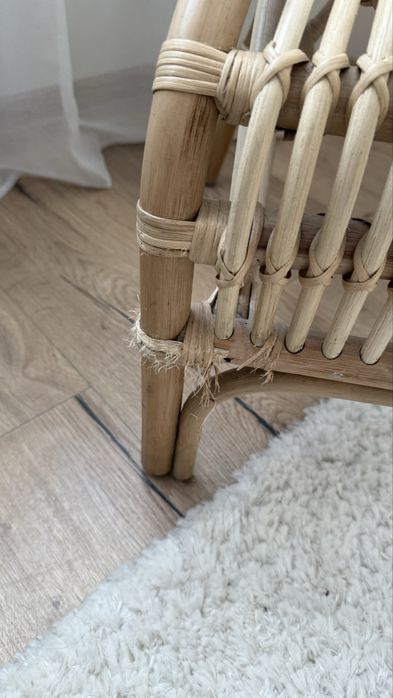 Fotel LISELEJE  jysk, boho, ratanowy, krzesło