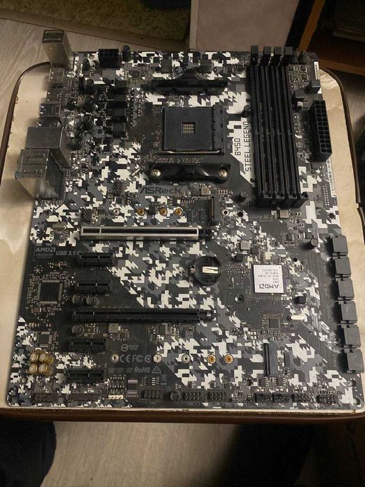 B450 Steel Legend＋Ryzen 5 1400 ASRock B450 Steel Legend