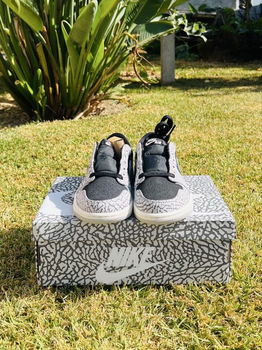 Nike Air Jordan Retro Low OG “Black Cement”