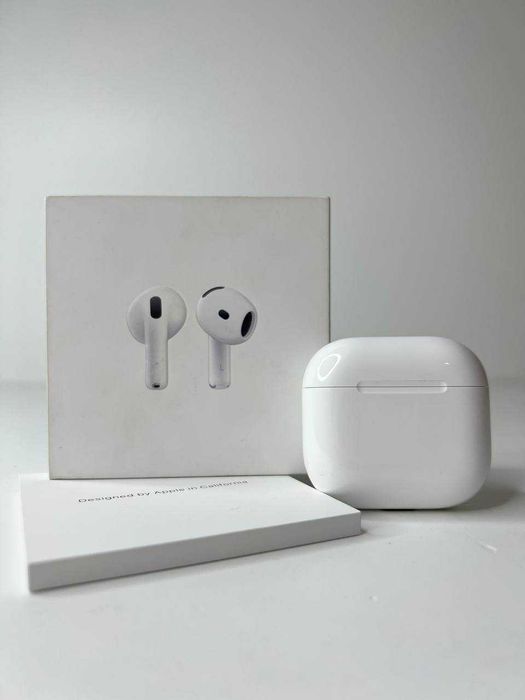 Навушники Apple AirPods 4 оригінал, нові, 2024
