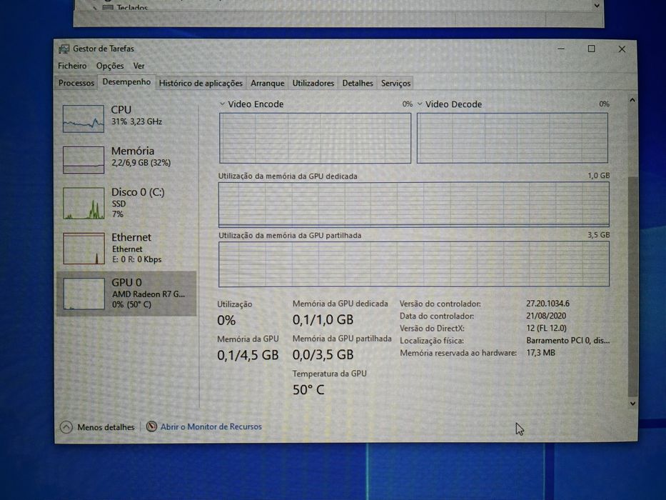 Lenovo M715q / AMD Pro 10 / RAM 8GB / SSD 256GB + HDD 500GB