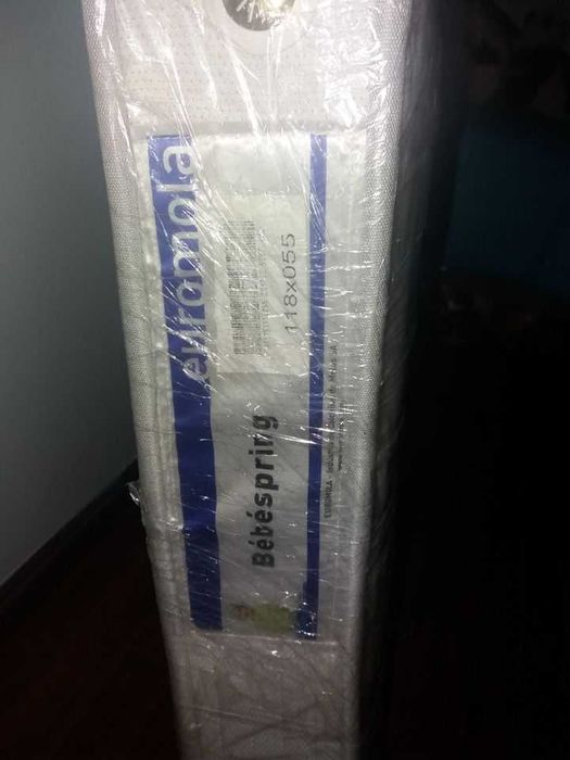 Colchão euromola bebespring 118x55 (para berço)