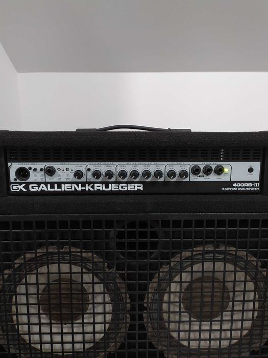 Amplificador de Baixo - Gallien-Krueger 400RB-III
