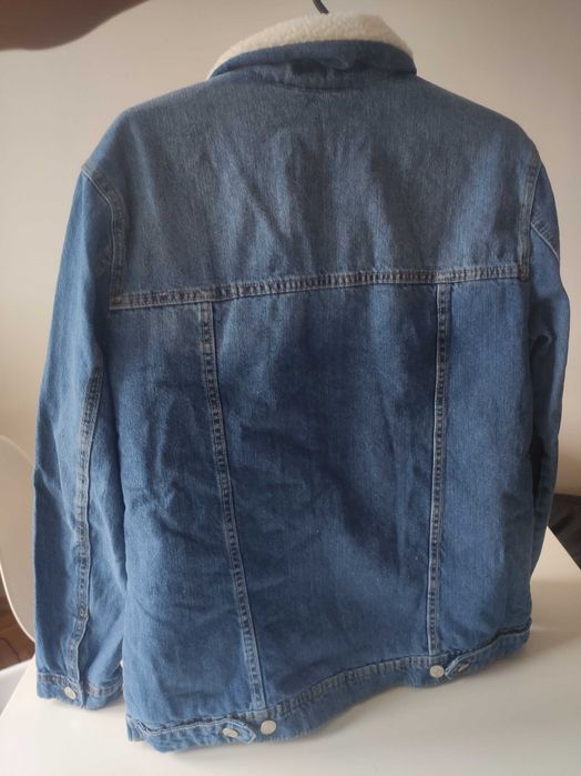 Kurtka jeansowa z kożuszkiem