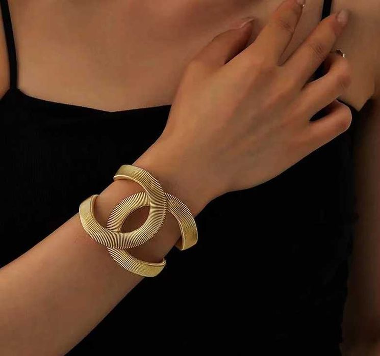 Bransoletka kolor złoty Coco