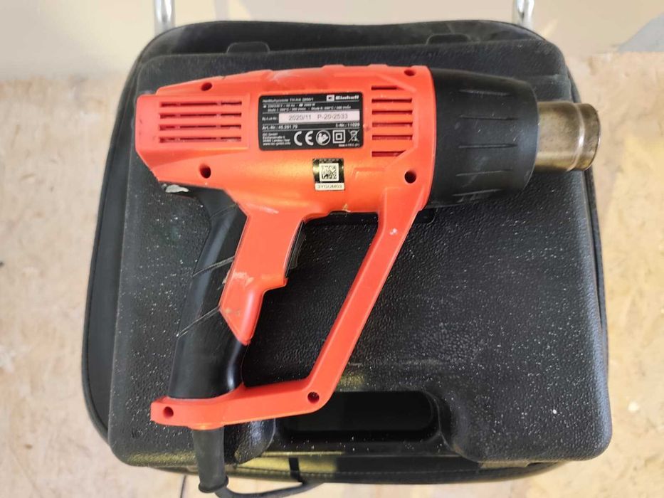 Pistola de Ar Quente Einhell – Completa com Maleta e Acessórios (21)
