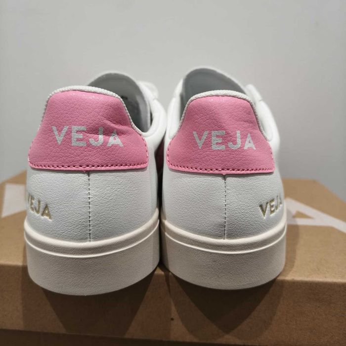 Sapatilhas VEJA Campo 38 Rosa Branco