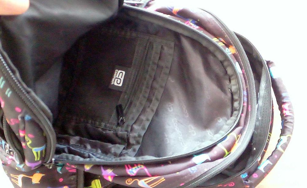 plecak firmy Coolpack z kotami