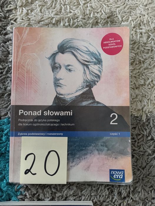 Podręcznik do języka polskiego klasa 2 cz. 1 Ponad słowami nowa era