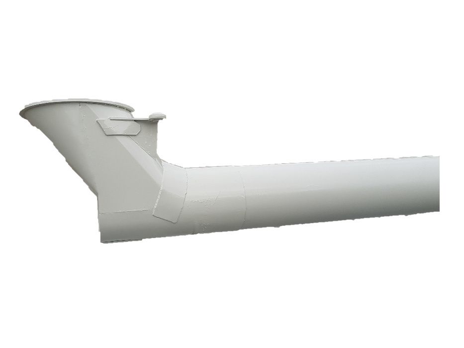 Rura wysypu Claas Mega 208;218; Comandor; 114;116; Dominator 108;118