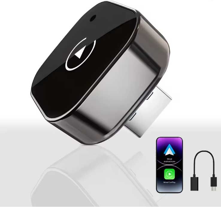 Бездротовий CarPlay і Android Auto. Працює з багатьма авто. ГАРАНТІЯ