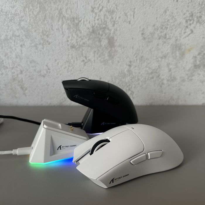 ‼️Безпровідна ігрова мишка attack shark X11  (2,4\Bluetooth\USB)‼️