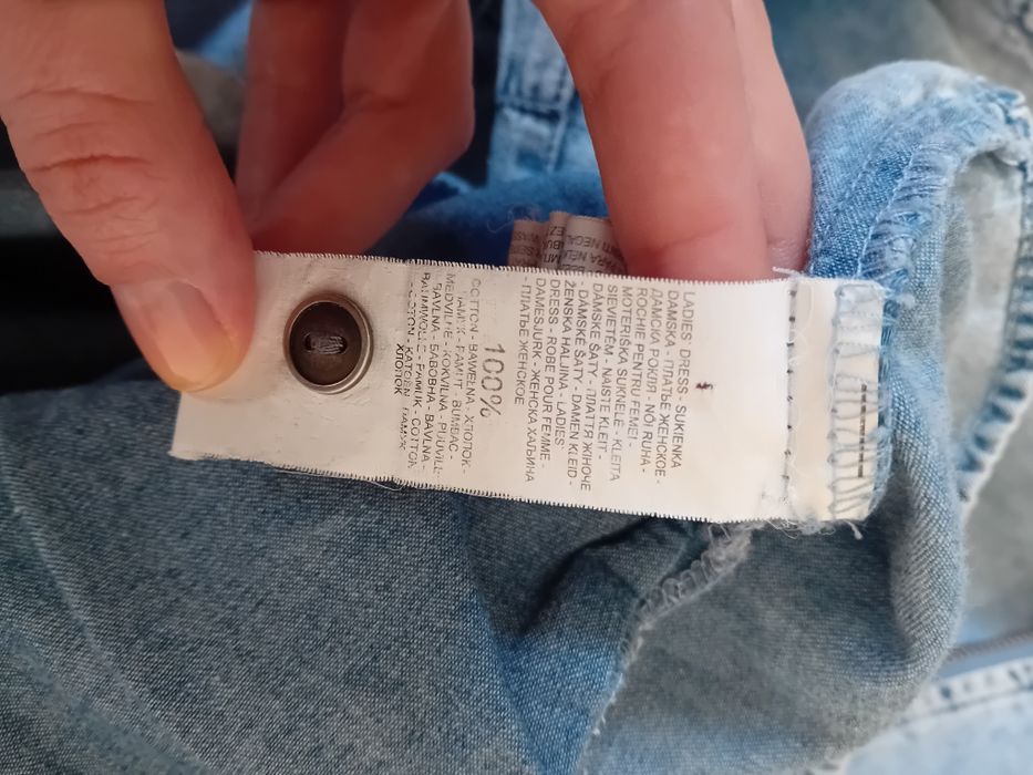 Sukienka jeansowa House rozmiar S