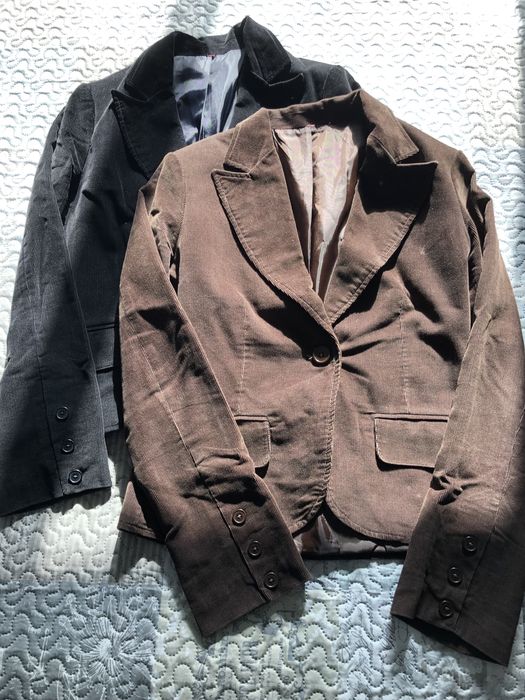 Blazer de bombazina tamanho 36