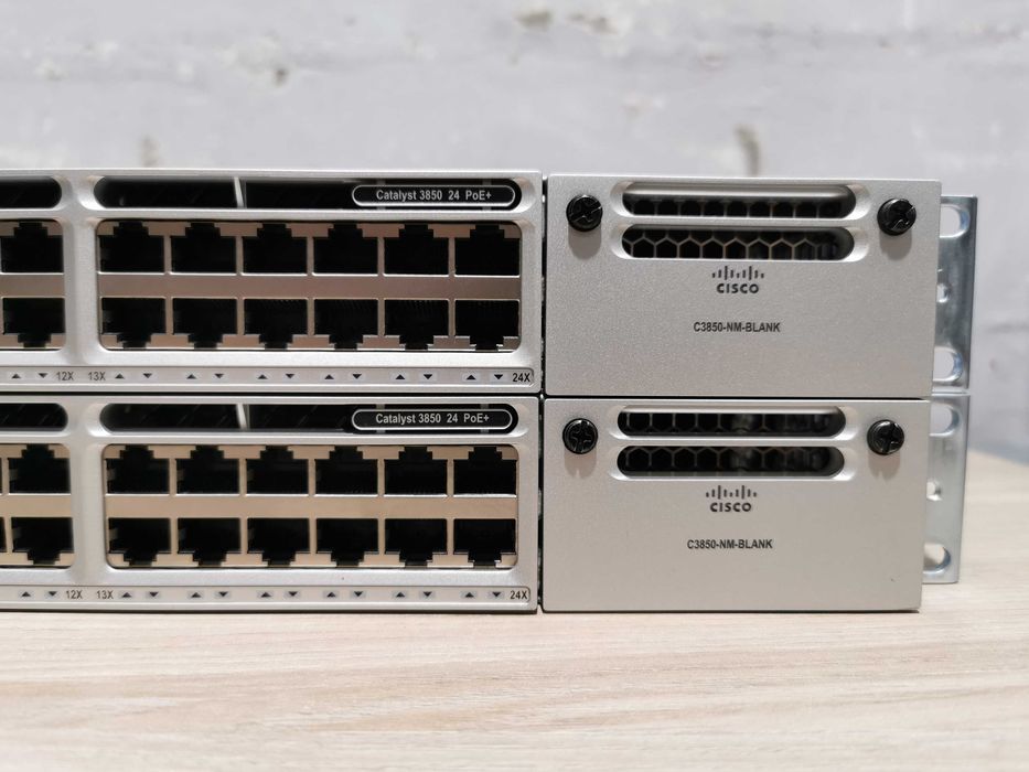 24 PoE/GE  Коммутатор Cisco WS-C3850-24P-S безнал/гарантия