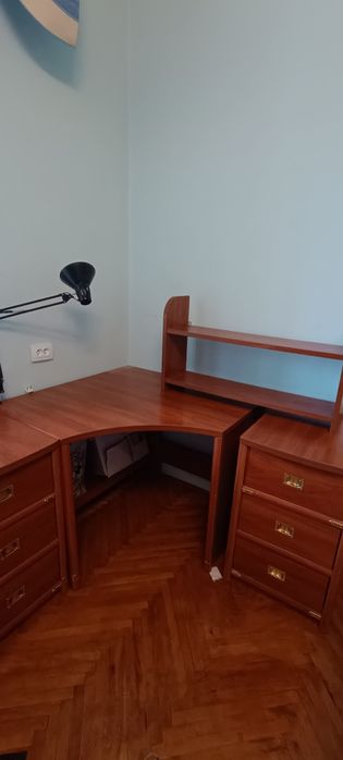 Меблі в дитячу кімнату, стінка, стіл, шафа