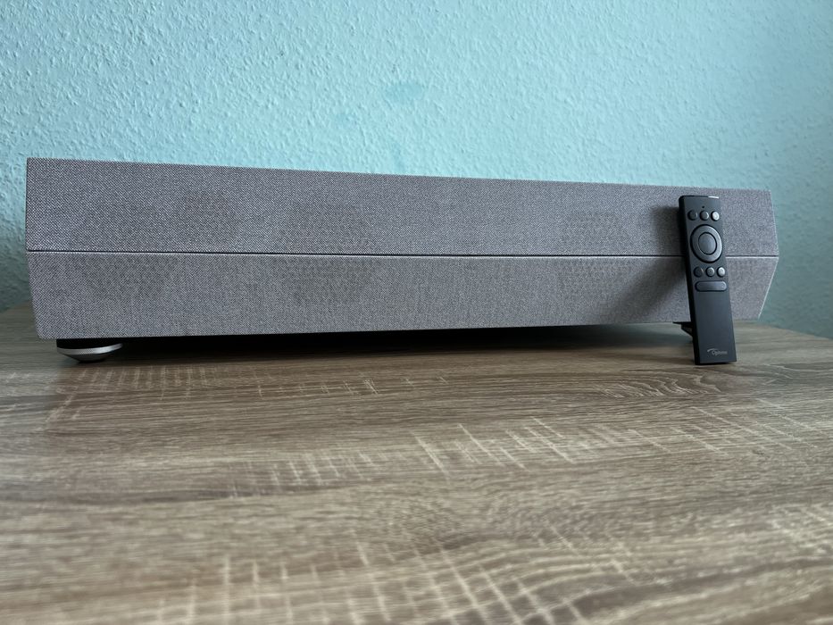 Optoma CinemaX P2 – projektor laserowy 4K UST | 3552 h | Komplet | Stan bardzo dobry