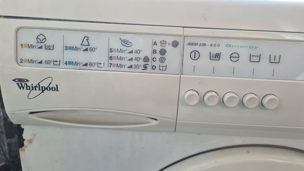Maquina de lavar a roupa whirlpool