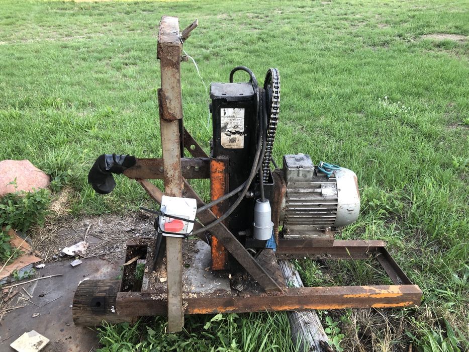 Lupiarka do drzewa 4kw duza przekladnia