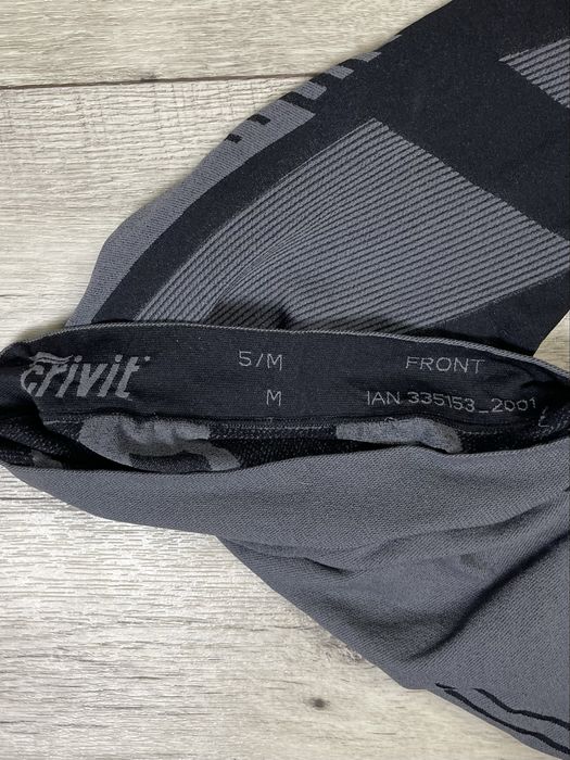 Crivit Front термобелье M размер термо штаны подштанники серые
