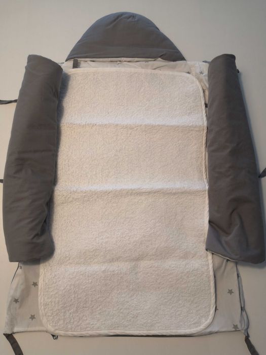 Ninho 2 em 1 transformável para Bebé cinzento Vertbaudet