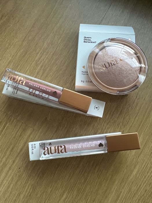 Pack de 3 produtos de maquilhagem Aura