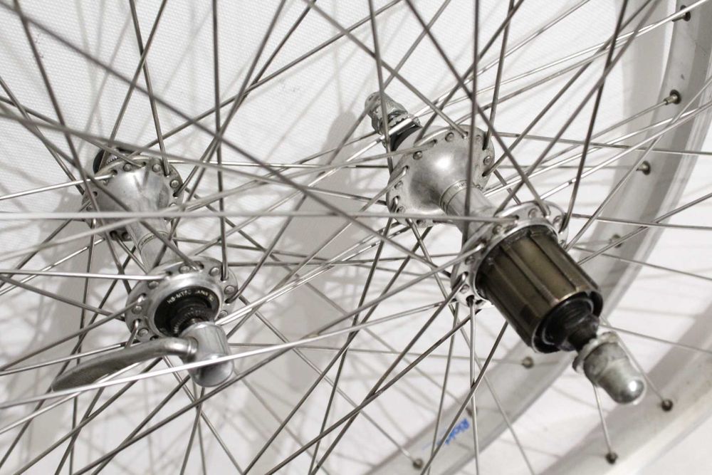 koła rowerowe 26" retro lata 80" rigida rally 30 shimano deore 7S CL7