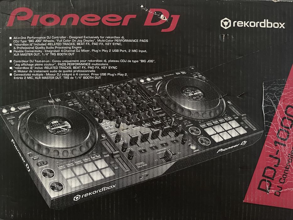 Profesjonalny Zestaw DJ: Kontroler Pioneer DDJ-1000