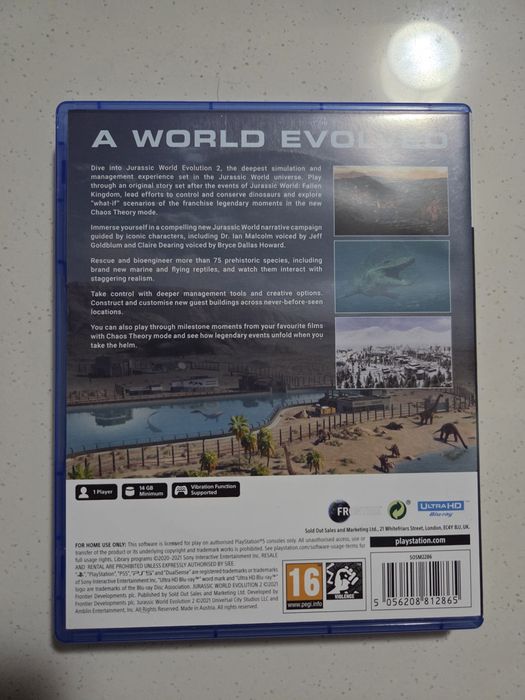 Jurassic World Evolution 2 - PS5