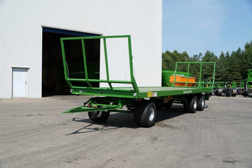 przyczepa do bel PRONAR T023. Od ręki  platforma trzy osie 2025r