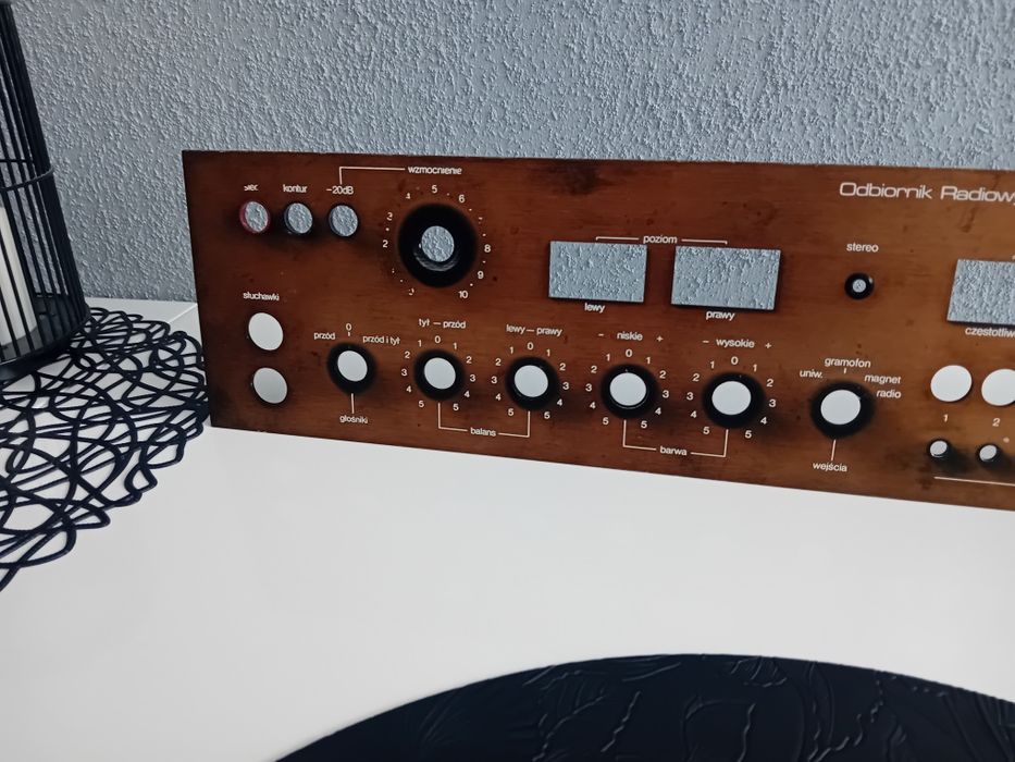 Panel płyta czołowa Unitra Radmor 5102