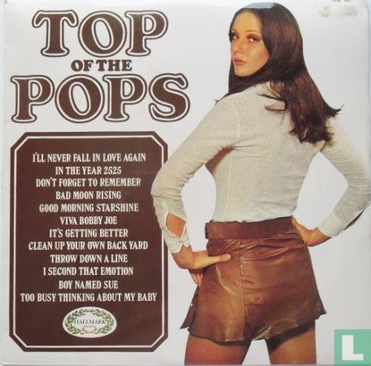 Discos de vinil - Top Of The Pops Vol. 7, lançado em setembro de 1969