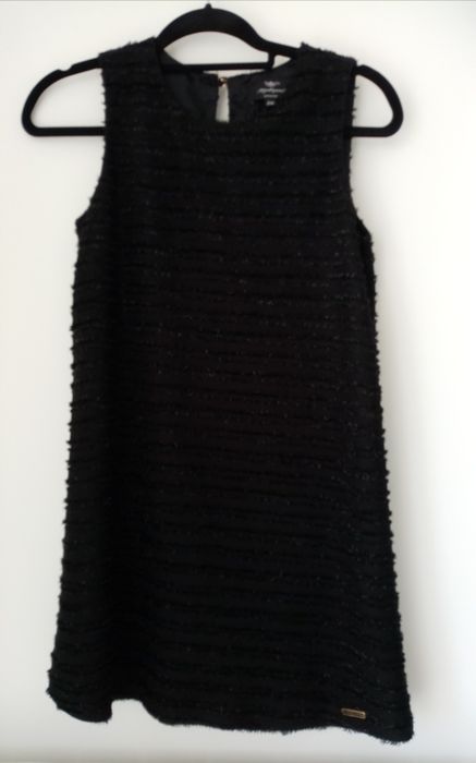 Vestido Preto tamanho 10 a12 anos do criador de moda Miguel Vieira