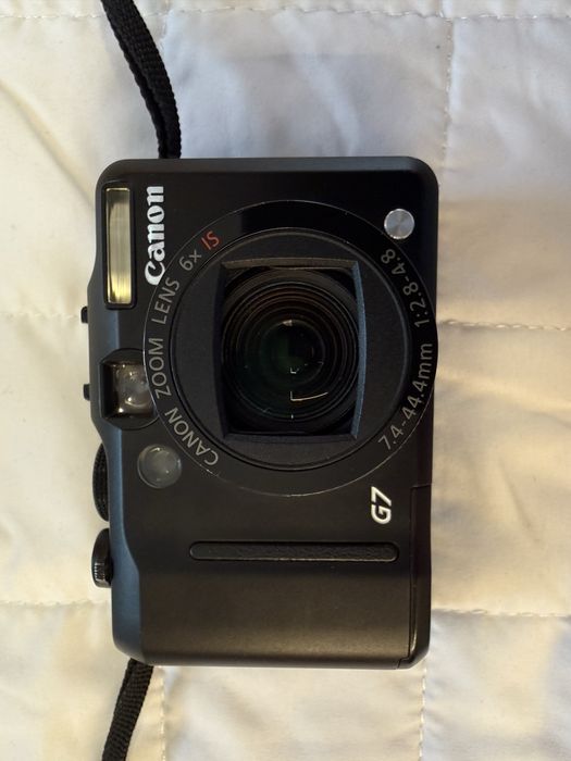 Canon PowerShot G7 – komplet, stan kolekcjonerski