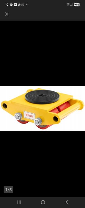 Rolki podwozie do maszyn6T