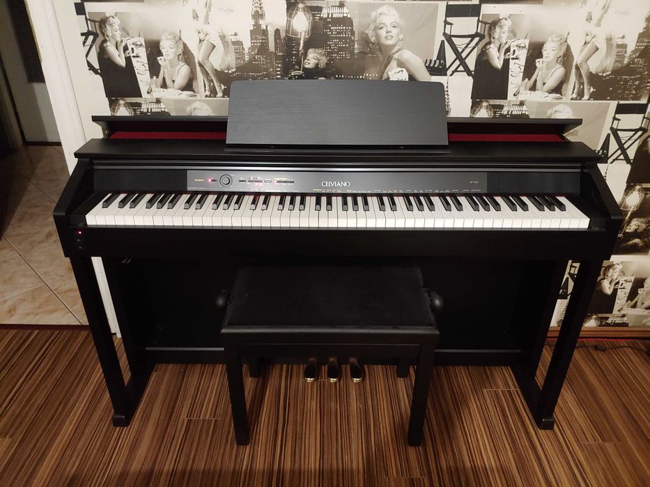 Pianino elektroniczne Casio Celviano AP460 + ława