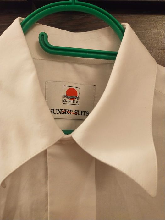 Biała koszula męska SunsetSuits 37/182