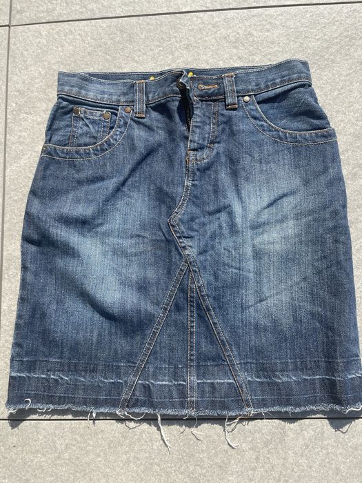 Midi jeansowa spodniczka cherokee