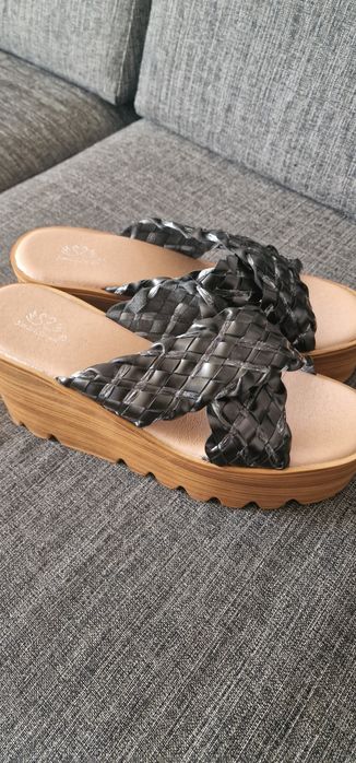 Klapki Koturny NOWE, Buty Damskie